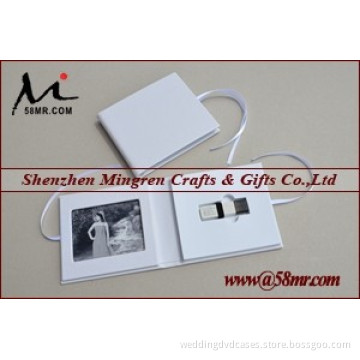 2015 Leather Photo USB Case Cover Folio Box album Holder